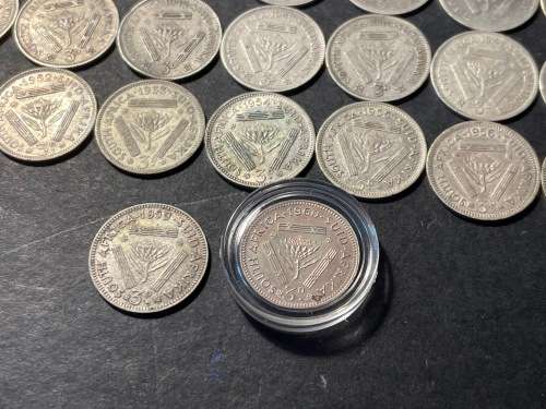 Complete Collection of tickeys from 1923 to 1960 - excluding the 1931 - including both 1925 tickeys