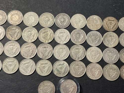 Complete Collection of tickeys from 1923 to 1960 - excluding the 1931 - including both 1925 tickeys