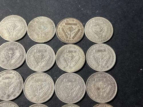 Complete Collection of tickeys from 1923 to 1960 - excluding the 1931 - including both 1925 tickeys