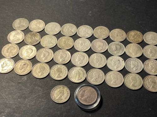 Complete Collection of tickeys from 1923 to 1960 - excluding the 1931 - including both 1925 tickeys