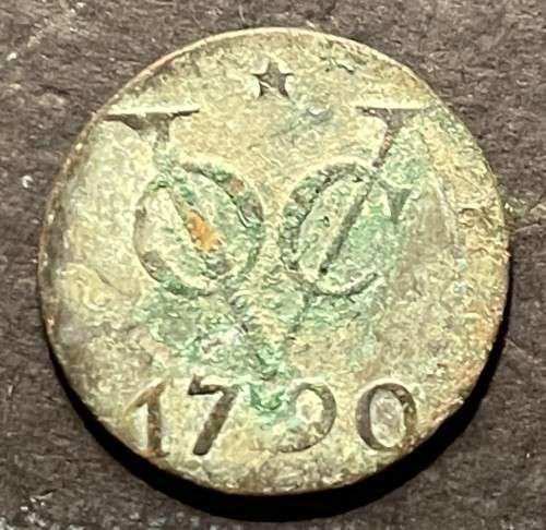 1790 VOC shipwreck 1 duit - nice coin