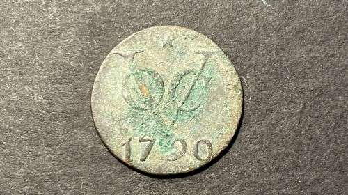1790 VOC shipwreck 1 duit - nice coin