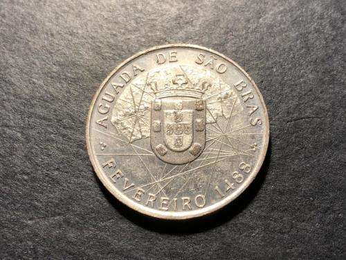 1488 -1988 Commemorative medallion of Bartolomeu Dias rounding the cape in 1488 - Mossel bay