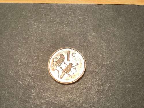1972 SA Proof (?) 1 cent coin