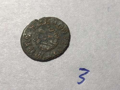 Very old Crusader Templar medieval coin - 14th century - lot 3