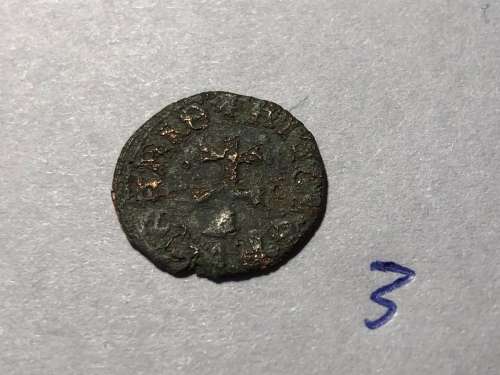 Very old Crusader Templar medieval coin - 14th century - lot 3