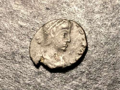 Ancient Roman bronze coin - #1