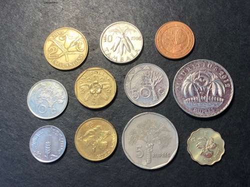 Thematic collection of coins with a PLANT design - price is for all 11 coins in the collection