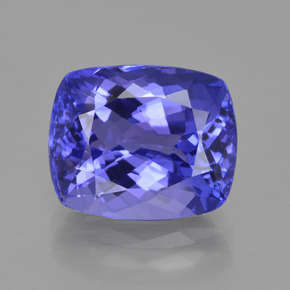 100% NATURAL SPECTACULAR 2.03 VIOLET / BLUE TANZANITE CUSHION CUT AAA+ QUALITY!!
