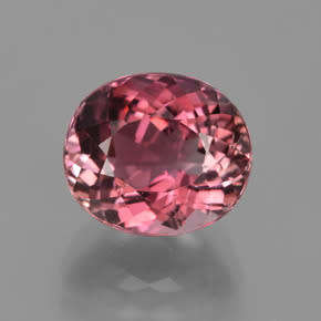 0.76 CT STUNNING VIVID TOP PINK NATURAL MOZAMBIQUE TOURMALINE OVAL SHAPE!!