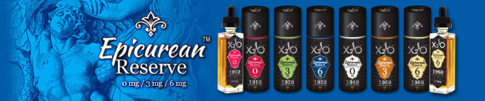 X2O EPICUREAN RESERVE E-liquid/Vape Juice/Smoke Juice - 1910 30ml 3mg