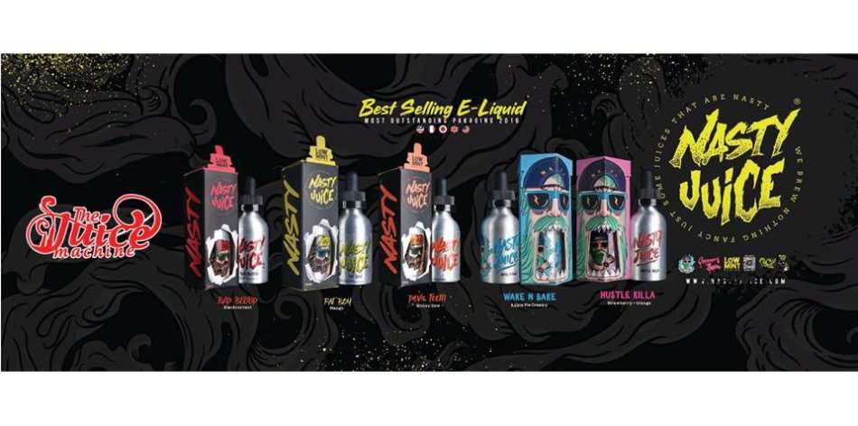 Nasty Juice E-liquid/Vape Juice/Smoke Juice 50ml 3mg (Slow Blow)