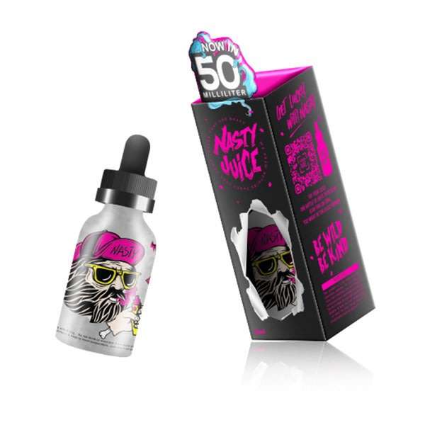 Nasty Juice E-liquid/Vape Juice/Smoke Juice 50ml 3mg (Wicked Haze)
