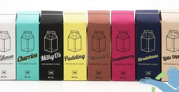 MILKY O'S E-LIQUID BY THE MILKMAN Vape Juice/Smoke Juice 30ml 0mg 3mg