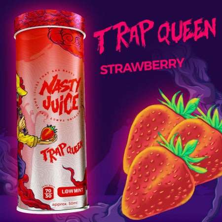 Nasty Juice E-liquid/Vape Juice/Smoke Juice 50ml 3mg (Trap Queen)