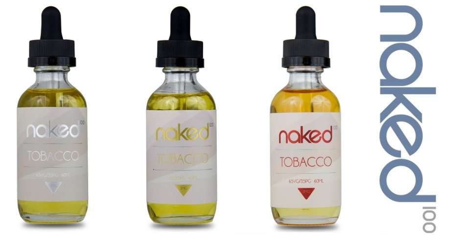 Naked 100 - Tobacco Cuban Blend - E-liquid/Vape Juice/Smoke Juice 60ml 3mg