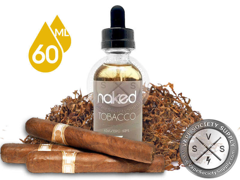 Naked 100 - Tobacco Cuban Blend - E-liquid/Vape Juice/Smoke Juice 60ml 3mg