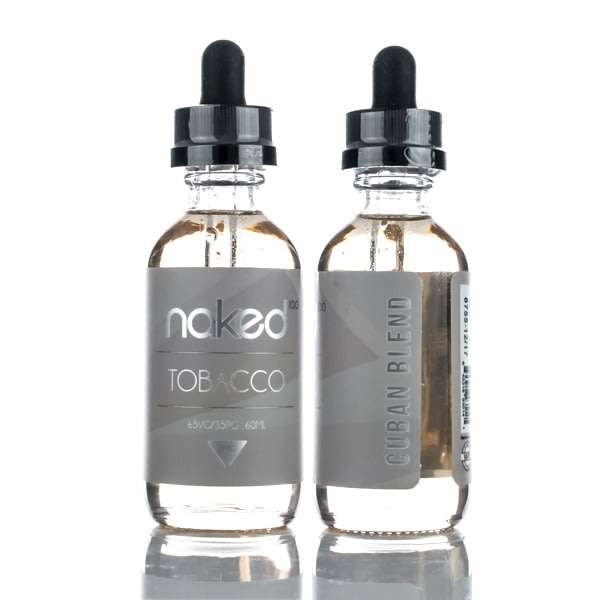 Naked 100 - Tobacco Cuban Blend - E-liquid/Vape Juice/Smoke Juice 60ml 3mg