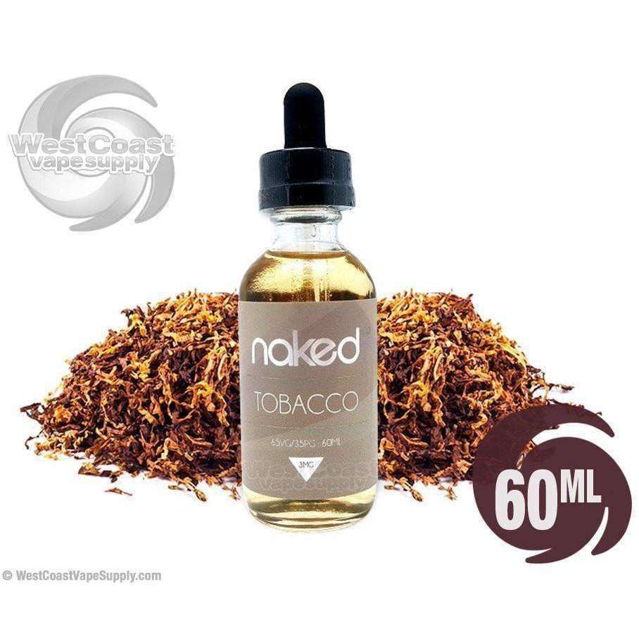Naked 100 - Tobacco Cuban Blend - E-liquid/Vape Juice/Smoke Juice 60ml 3mg