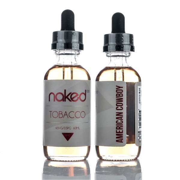 Naked 100 - Tobacco American Cowboy - E-liquid/Vape Juice/Smoke Juice 120ml 3mg