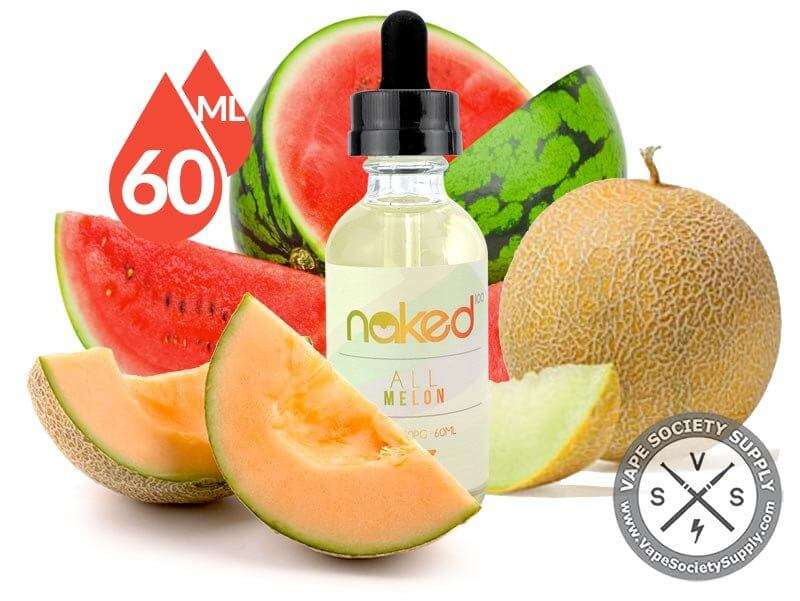 Naked 100 - All Melon - E-liquid/Vape Juice/Smoke Juice 60ml 3mg