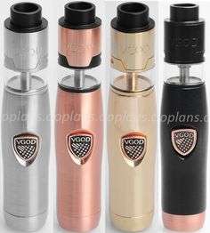 VGOD Elite Style Mechanical Mech Mod + VGOD Tricktank Pro RDTA RBA Kit / Vaporizer / Vape
