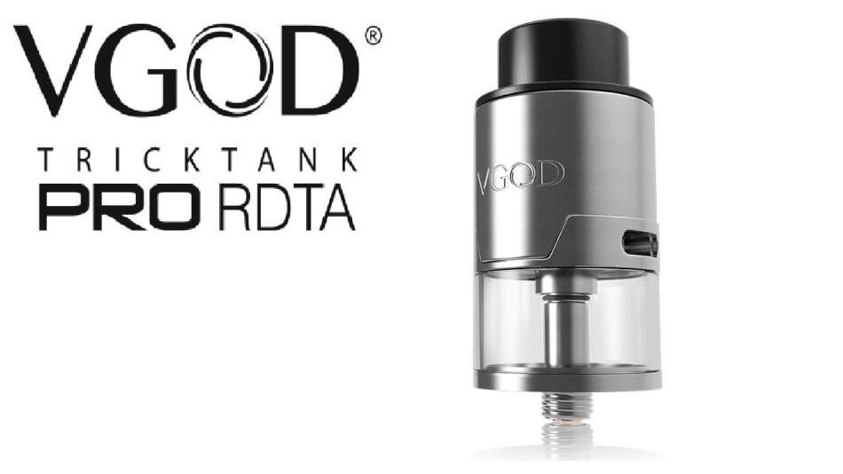 VGOD Elite Style Mechanical Mech Mod + VGOD Tricktank Pro RDTA RBA Kit / Vaporizer / Vape