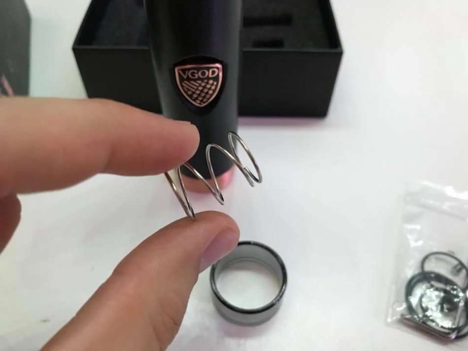 VGOD Elite Style Mechanical Mech Mod + VGOD Tricktank Pro RDTA RBA Kit / Vaporizer / Vape