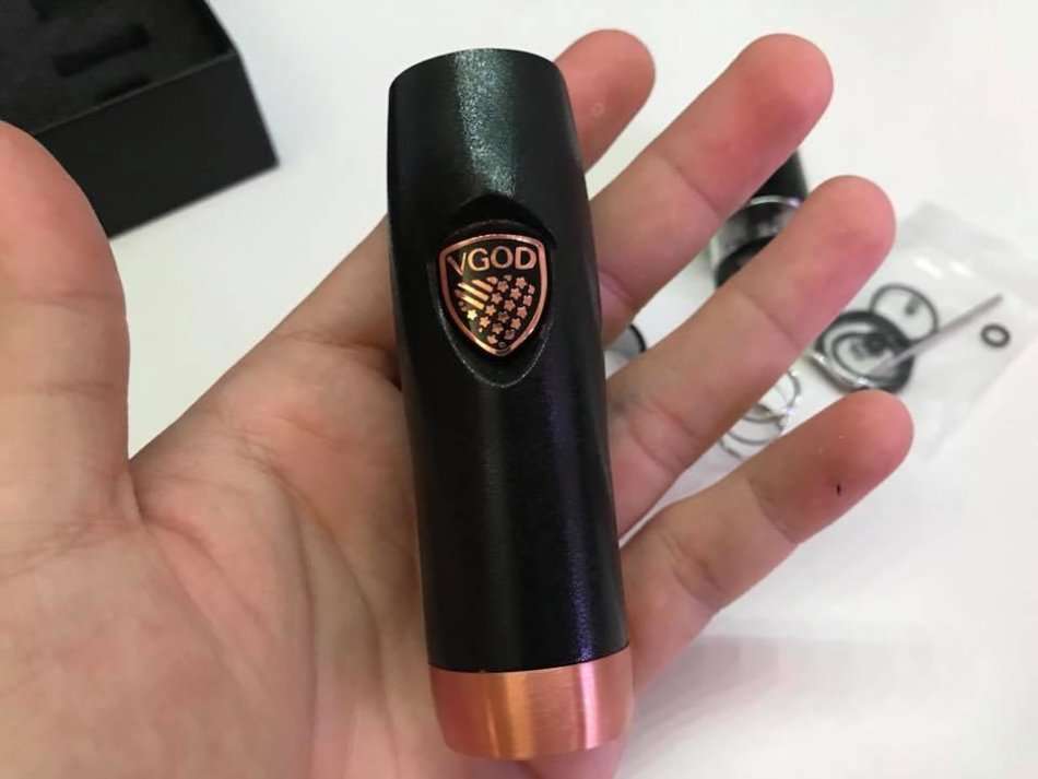 VGOD Elite Style Mechanical Mech Mod + VGOD Tricktank Pro RDTA RBA Kit / Vaporizer / Vape