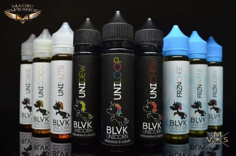 BLVK Unicorn Ejuice 60ml- UniCOCO Eliquid - E-liquid/Vape Juice/Smoke Juice 60ml 3mg