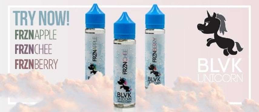 BLVK Unicorn Ejuice 60ml- FRZNAPPLE Eliquid - E-liquid/Vape Juice/Smoke Juice 60ml 3mg