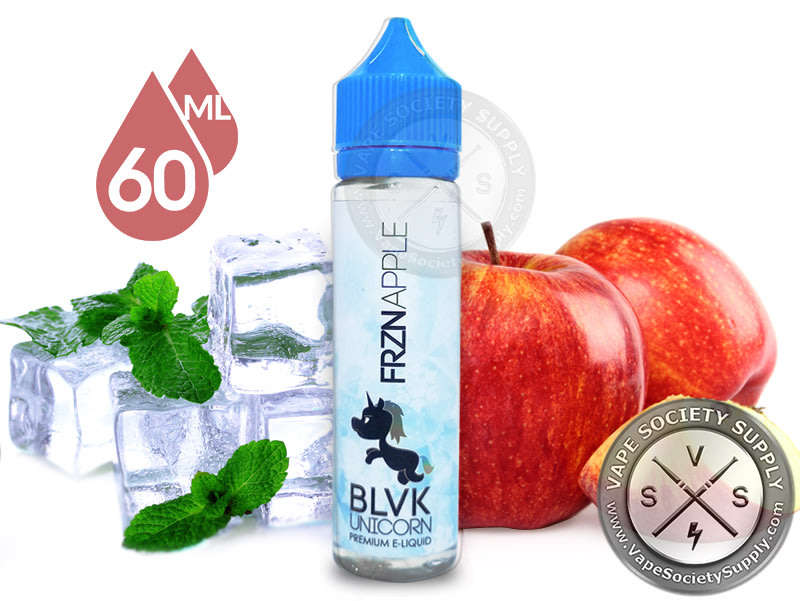 BLVK Unicorn Ejuice 60ml- FRZNAPPLE Eliquid - E-liquid/Vape Juice/Smoke Juice 60ml 3mg