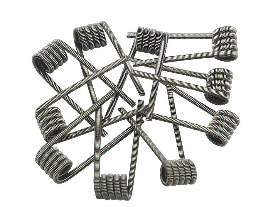 10pcs Prebuilt SS316 ALIEN Coil 0.25ohm Resistance Wire RDA RDTA RBA RTA E Cigarette Mech Mod Coil