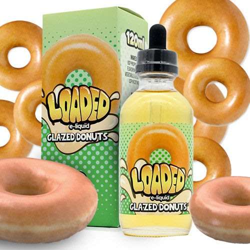 Glazed Donuts by Loaded 120ml E-Liquid /Vape Juice/Smoke Juice  3mg