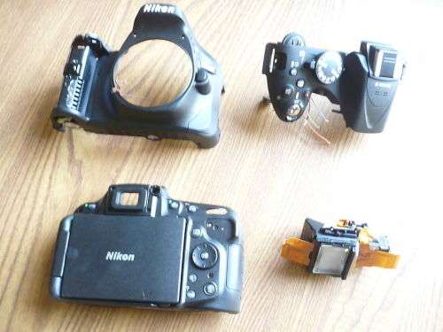 Nikon D5200 Digital SLR Camera Parts with 3" Vari-Angle LCD Monitor (Replacement parts for Body)