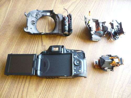 Nikon D5200 Digital SLR Camera Parts with 3" Vari-Angle LCD Monitor (Replacement parts for Body)