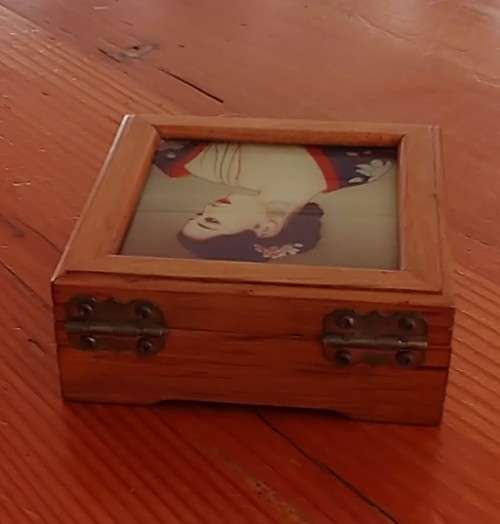 Japanese Framed Jewellery Box