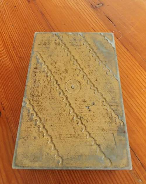 Aged Italian made Jewellery Box