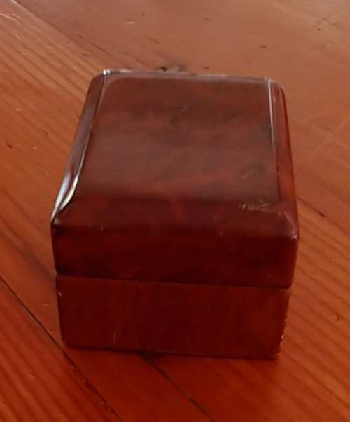 Laquered Wooden  Trinket Box
