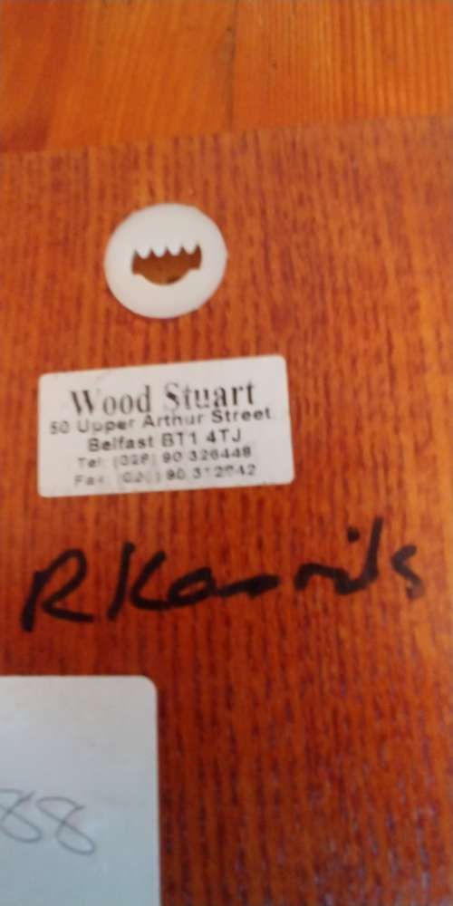 Unique Plaque presented to Ronnie Kasrils