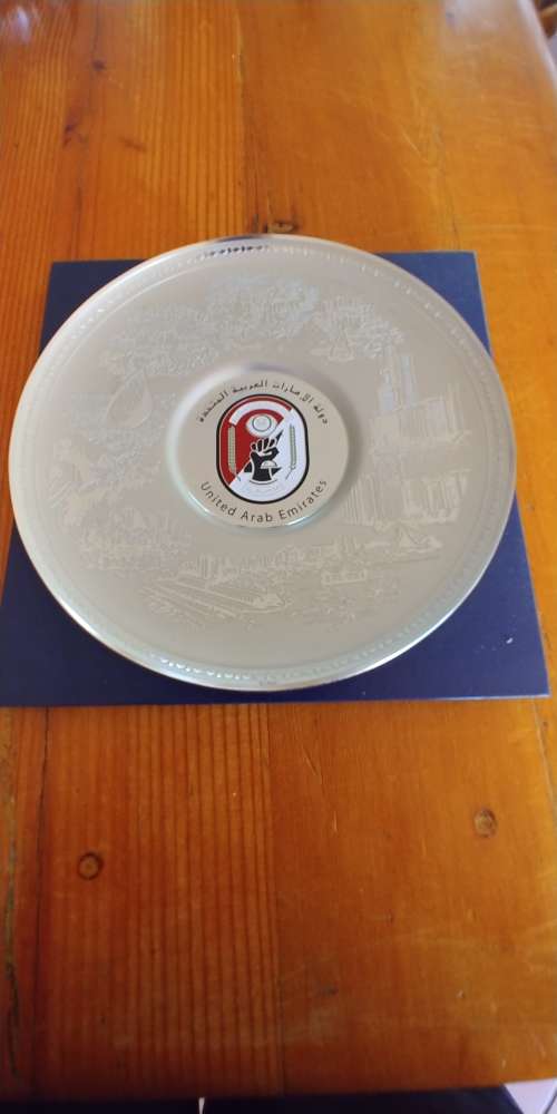 Unique Plaque presented to Ronnie Kasrils