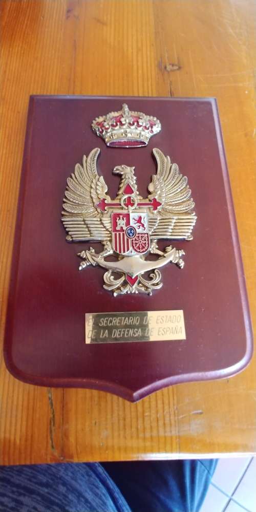 Unique Plaque presented to Ronnie Kasrils