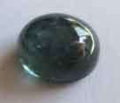 9.90 x 7.90mm Oval Cabochon  Blue-Green Tourmaline 4.25ct