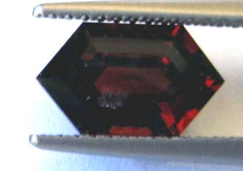 10.00 x 6.00 mm Fancy ''diamond'' faceted cut Garnet 2.13 cts.