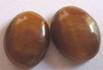 2 pieces, 8.00 x 10.00 mm Tiger eye T.W. 4.01 ct price/ piece