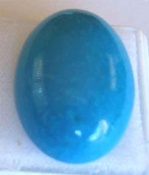 12.00 x 10.00 mm Oval Turquoise 5.33 ct