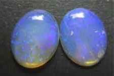 2 pieces Opals 9.00 x 7.00 mm ovals T. W 1.65 ct Price per piece