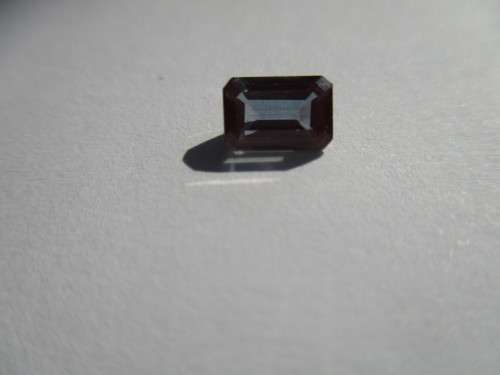 6.00 x 4.00mm Emerald cut Russian Hydrothermal Alexandrine 0.65ct.