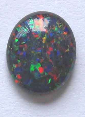 12.00 x 10.00 mm Oval Opal triplet 3.42 ct
