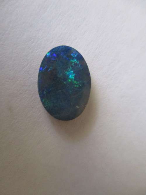 3.77ct. Grand Oval cut 14.00 x 10.00mm  Doublet Opal
